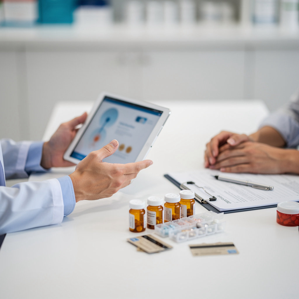 Gordon's Pharmacy San Diego pharmacist providing clinical medication management consultation and patient support